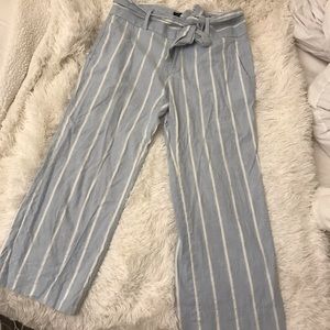 BANANA REPUBLIC STRIPED PANTS